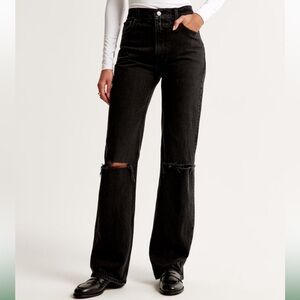 Abercrombie High Rise 90s Relaxed Jean NWT